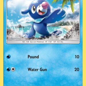Popplio 39/149 Normal SM Base Set Popplio 39/149 Normal SM Base Set