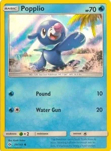 Popplio | 39/149 (Water Web Holo) | 039/149 | Holofoil | Miscellaneous Cards & Products