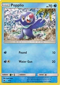 Popplio | 4/12 | 004/012 | Holofoil | McDonald's Promos 2017