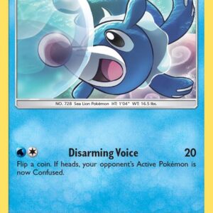 Popplio (64) 64/214 Reverse Holofoil SM – Lost Thunder