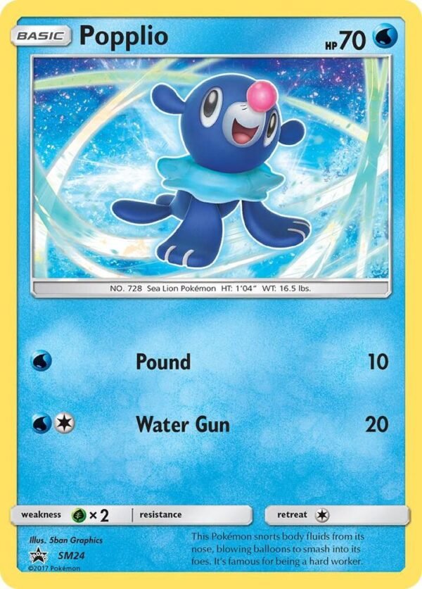 Popplio SM24 Holofoil SM Promos