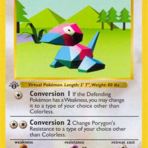Porygon 039/102 Unlimited Base Set (Shadowless) Porygon 039/102 Unlimited Base Set (Shadowless)