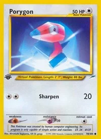 Porygon | 078/105 | Unlimited | Neo Destiny