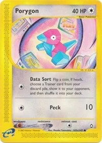 Porygon (103b) | 103b/147 | Reverse Holofoil | Aquapolis