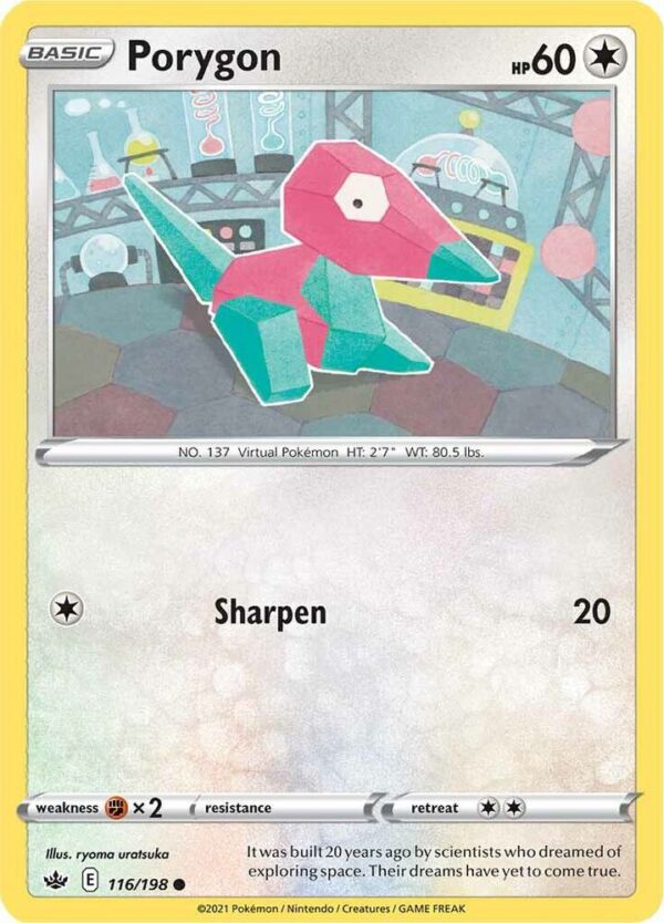 Porygon 116/198 Normal SWSH06: Chilling Reign