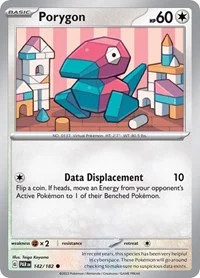 Porygon | 142/182 | Normal | SV04: Paradox Rift Porygon | 142/182 | Normal | SV04: Paradox Rift