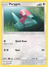 Porygon (155) | 155/214 | Reverse Holofoil | SM - Unbroken Bonds