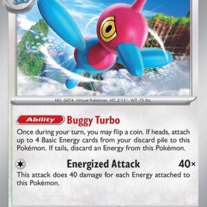 Porygon-Z 144/182 Reverse Holofoil SV04: Paradox Rift Porygon-Z 144/182 Reverse Holofoil SV04: Paradox Rift