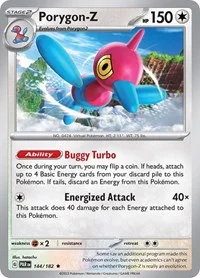 Porygon-Z | 144/182 | Holofoil | SV04: Paradox Rift