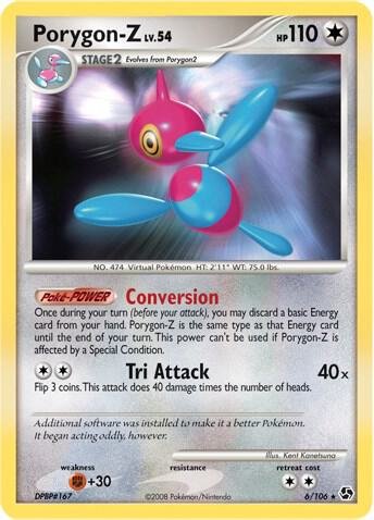 Porygon-Z 6/106 006/106 Normal Deck Exclusives