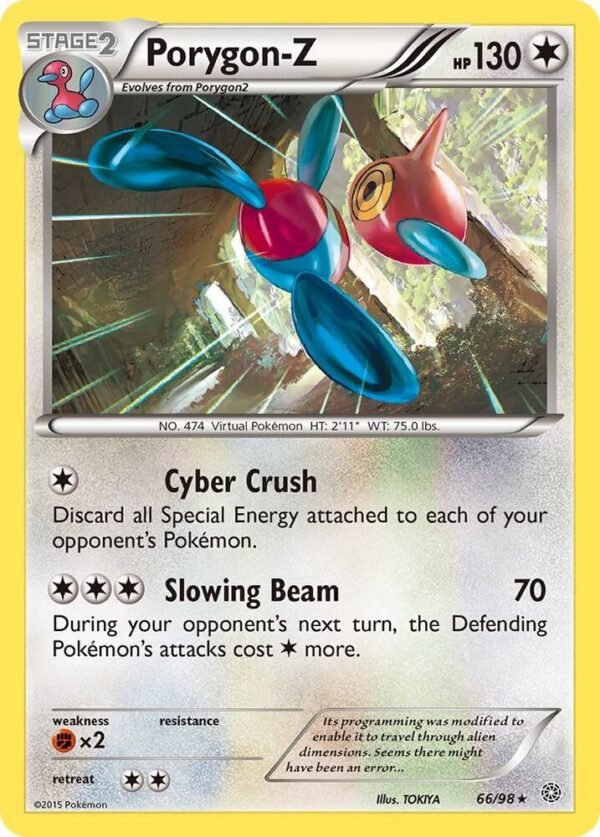 Porygon-Z (66) 66/98 Reverse Holofoil XY – Ancient Origins