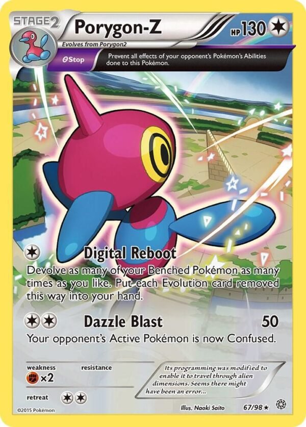 Porygon-Z (67) 67/98 Reverse Holofoil XY – Ancient Origins