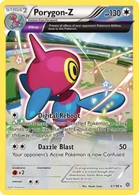 Porygon-Z (67) | 67/98 | Holofoil | XY - Ancient Origins