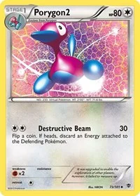 Porygon2 | 73/101 | Normal | Plasma Blast