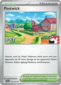 Postwick | 154/159 | Holofoil | Prize Pack Series Cards