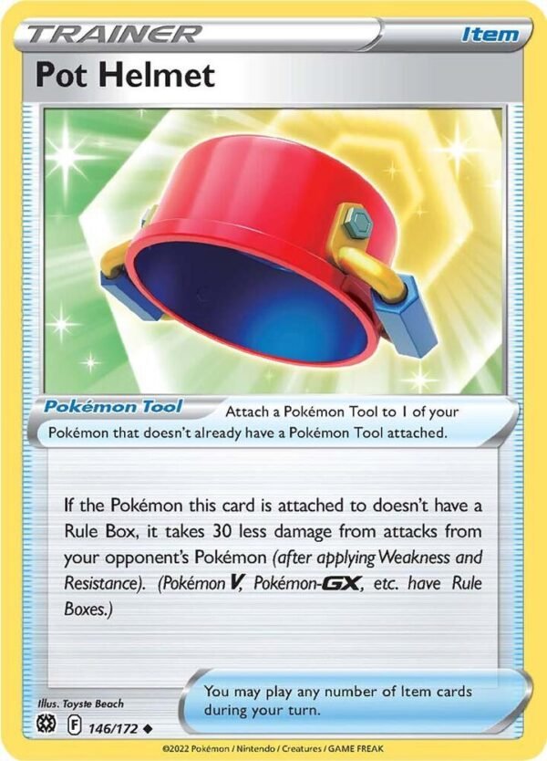 Pot Helmet 146/172 Normal SWSH09: Brilliant Stars Pot Helmet 146/172 Normal SWSH09: Brilliant Stars