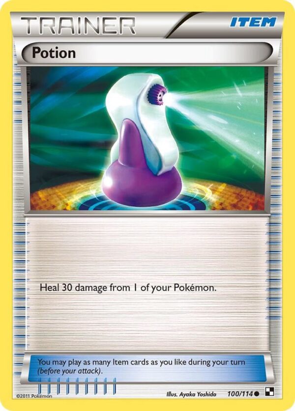 Potion 100/114 Reverse Holofoil Black and White Potion 100/114 Reverse Holofoil Black and White