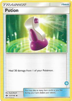 Potion (15) 127/149 Normal SM Trainer Kit: Alolan Sandslash & Alolan Ninetales Potion (15) 127/149 Normal SM Trainer Kit: Alolan Sandslash & Alolan Ninetales