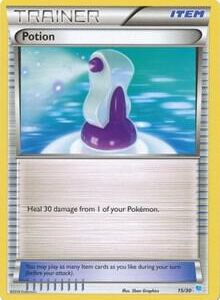 Potion (15 Suicune Deck) 15/30 Normal XY Trainer Kit: Pikachu Libre & Suicune
