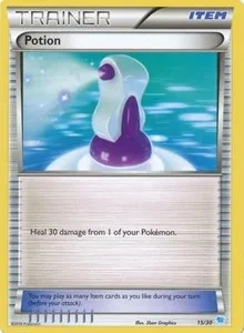 Potion (15 | Suicune Deck) | 15/30 | Normal | XY Trainer Kit: Pikachu Libre & Suicune