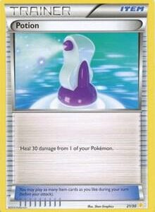 Potion (21 Pikachu Libre Deck) 21/30 Normal XY Trainer Kit: Pikachu Libre & Suicune