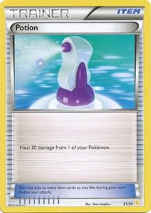 Potion (21 Pikachu Libre Deck) 21/30 Normal XY Trainer Kit: Pikachu Libre & Suicune