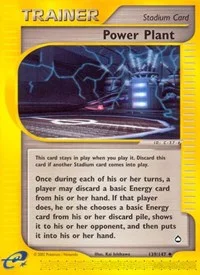 Power Plant | 139/147 | Reverse Holofoil | Aquapolis