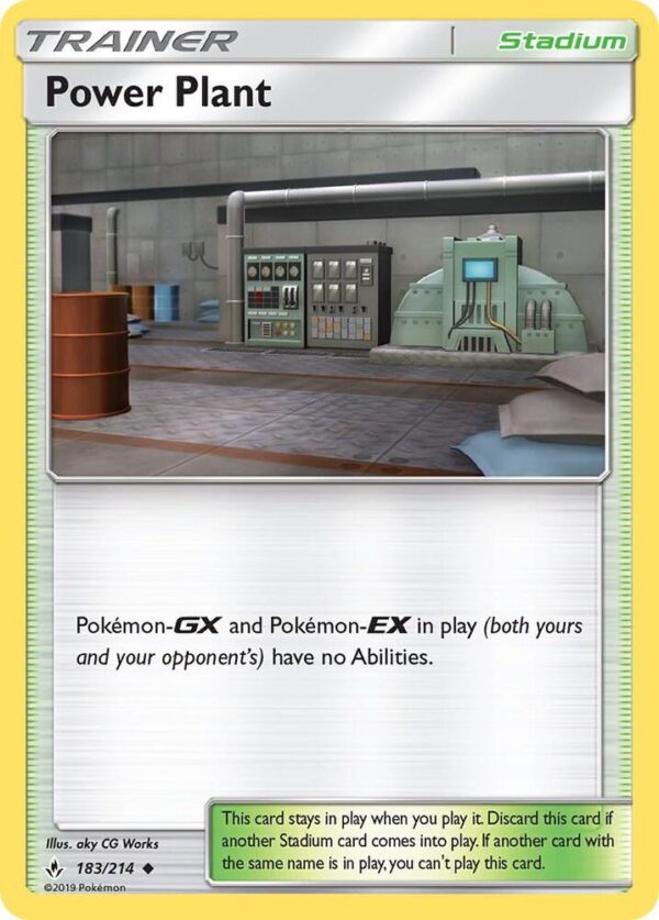 Power Plant 183/214 Normal SM – Unbroken Bonds