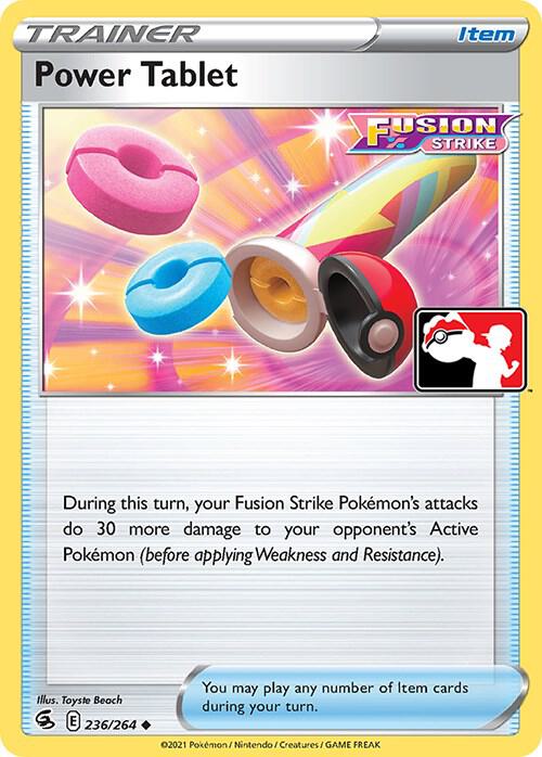 Power Tablet 236/264 Normal Prize Pack Series Cards
