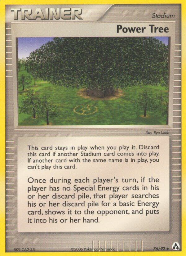 Power Tree 76/92 Reverse Holofoil Legend Maker