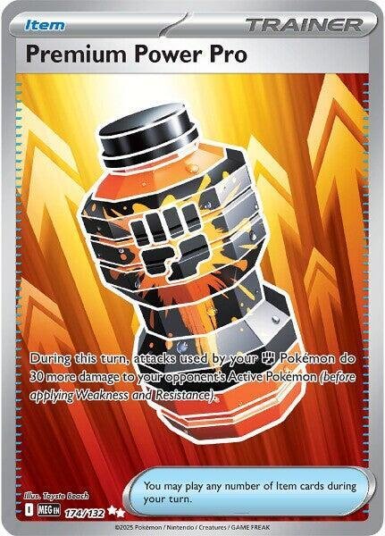 Premium Power Pro 174/132 Holofoil ME01: Mega Evolution