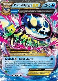 Primal Kyogre EX (Alpha) | 55/160 | Holofoil | XY - Primal Clash