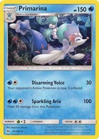 Primarina | 041/149 (Cracked Ice Holo) | Holofoil | Deck Exclusives