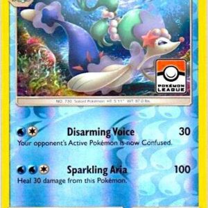 Primarina 41/149 (Pokemon League) 041/149 Reverse Holofoil League & Championship Cards