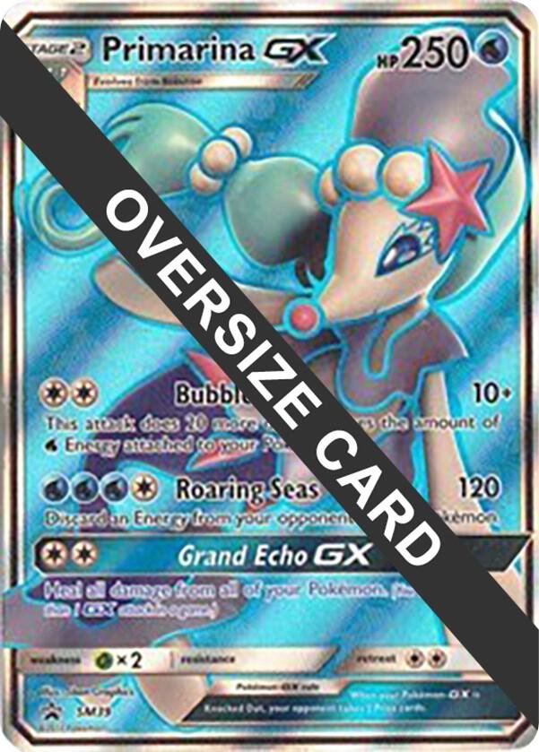 Primarina GX SM39 Holofoil Jumbo Cards
