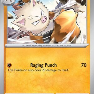 Primeape 046/091 Normal SV: Paldean Fates