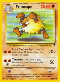 Primeape | 059/110 | Reverse Holofoil | Legendary Collection