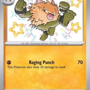 Primeape 170/091 Holofoil SV: Paldean Fates