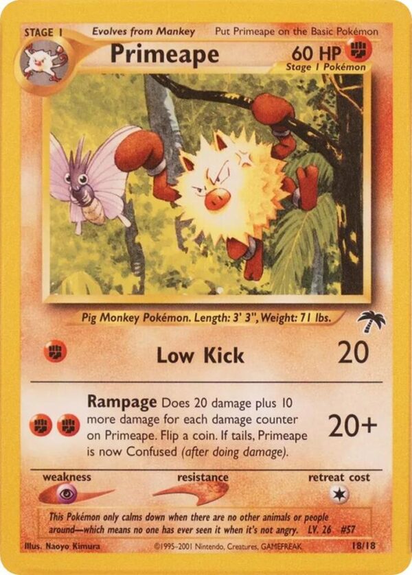 Primeape 18/18 Normal Southern Islands