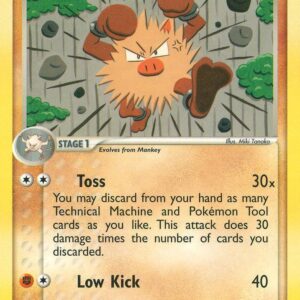 Primeape 28/112 Reverse Holofoil FireRed & LeafGreen
