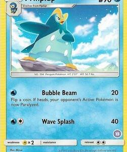 Prinplup (13) 33/156 Normal SM Trainer Kit: Alolan Sandslash & Alolan Ninetales