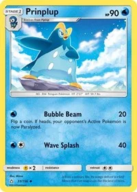 Prinplup | 33/156 | Reverse Holofoil | SM - Ultra Prism