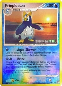 Prinplup | 58/130 [Diamond & Pearl] | 058/130 | Holofoil | Burger King Promos