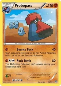 Probopass | 55/114 | Reverse Holofoil | XY - Steam Siege