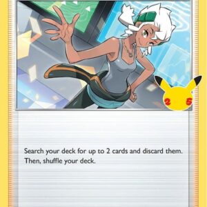 Professor Burnet SWSH167 (25th Anniversary Stamp) Normal SWSH: Sword & Shield Promo Cards Professor Burnet SWSH167 (25th Anniversary Stamp) Normal SWSH: Sword & Shield Promo Cards