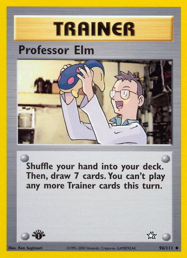Professor Elm 096/111 1st Edition Neo Genesis