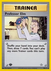Professor Elm | 096/111 | Unlimited | Neo Genesis