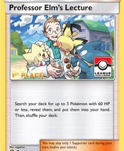 Professor Elm’s Lecture 188a/214 (League Challenge) [1st Place] Reverse Holofoil League & Championship Cards