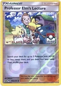 Professor Elm's Lecture | 188a/214 (League Challenge) [4th Place] | Reverse Holofoil | League & Championship Cards