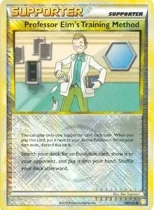 Professor Elm's Training Method | 100/123 (League Promo) | Reverse Holofoil | League & Championship Cards